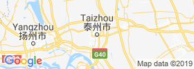Taizhou map